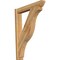 Ekena Millwork Funston Slat Rough Sawn Outlooker, Western Red Cedar, 6"W x 36"D x 44"H OUT06X36X44FST06RWR - alternate 1